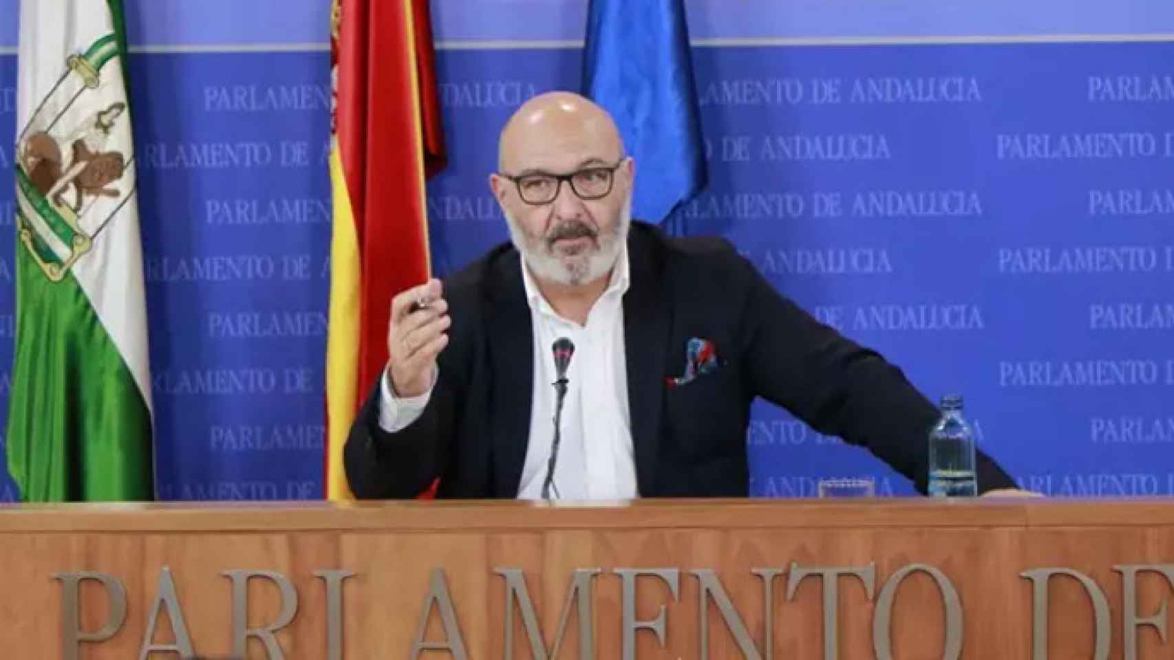 Alejandro Hernández, portavoz de Vox en el Parlamento de Andalucía.