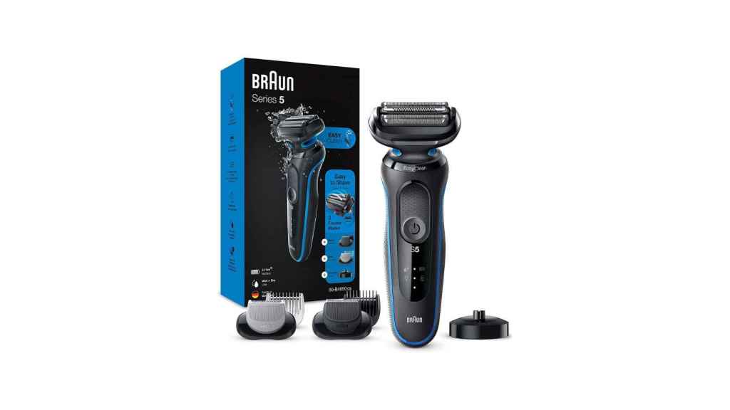 Oferta del día en Amazon: afeitadora eléctrica Braun Series 5 con un 28% de descuento