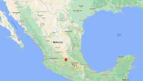 El lugar donde se han encontrado los cuerpos, en México.