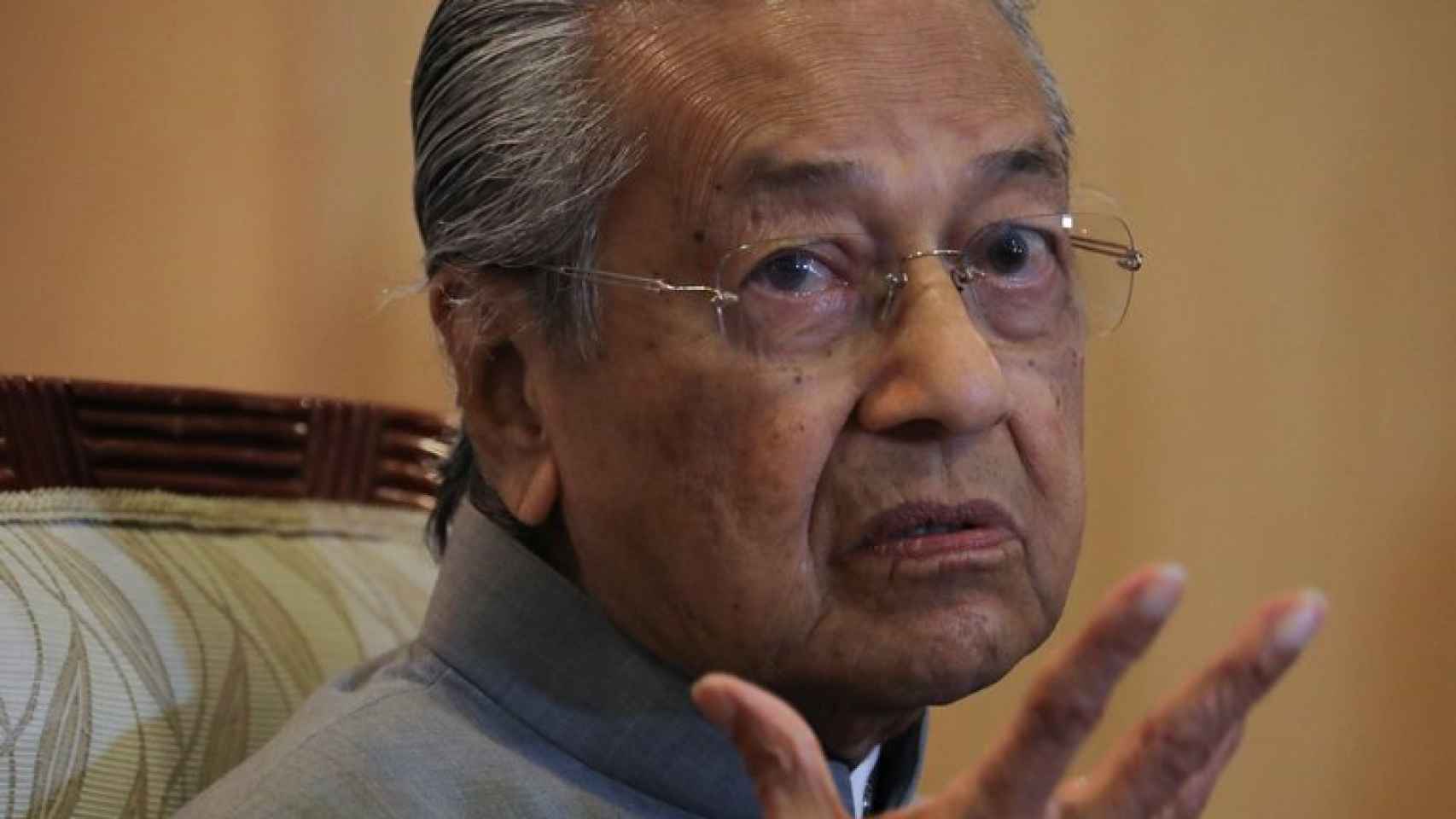El ex ministro malasio Mahathir Mohamad.