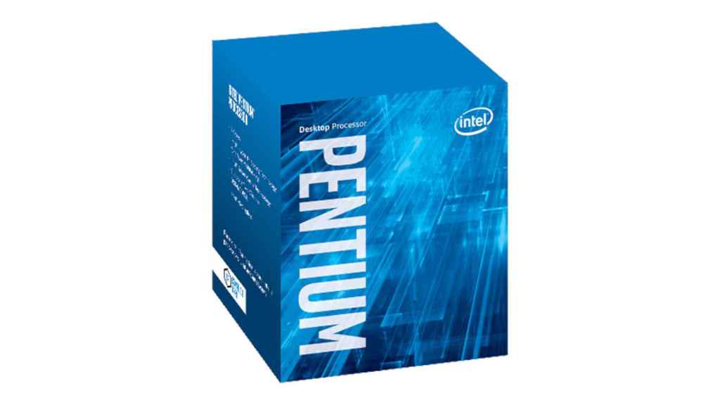 Un procesador Intel Pentium