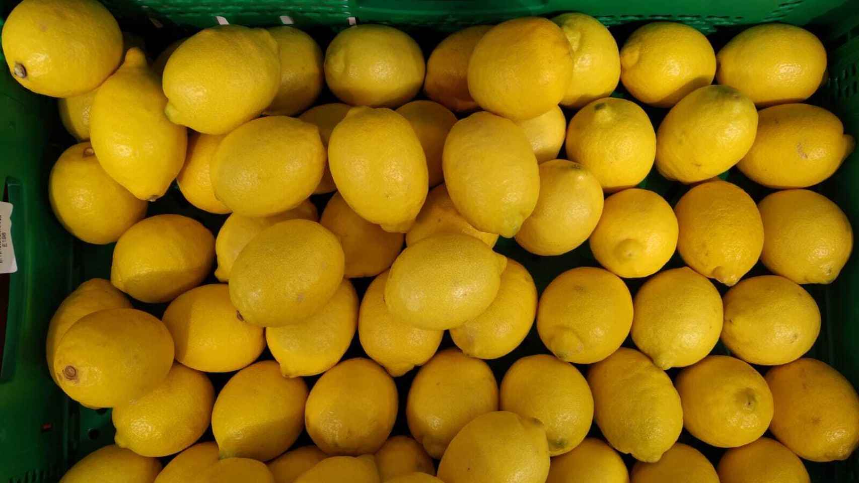 Limones de Mercadona.