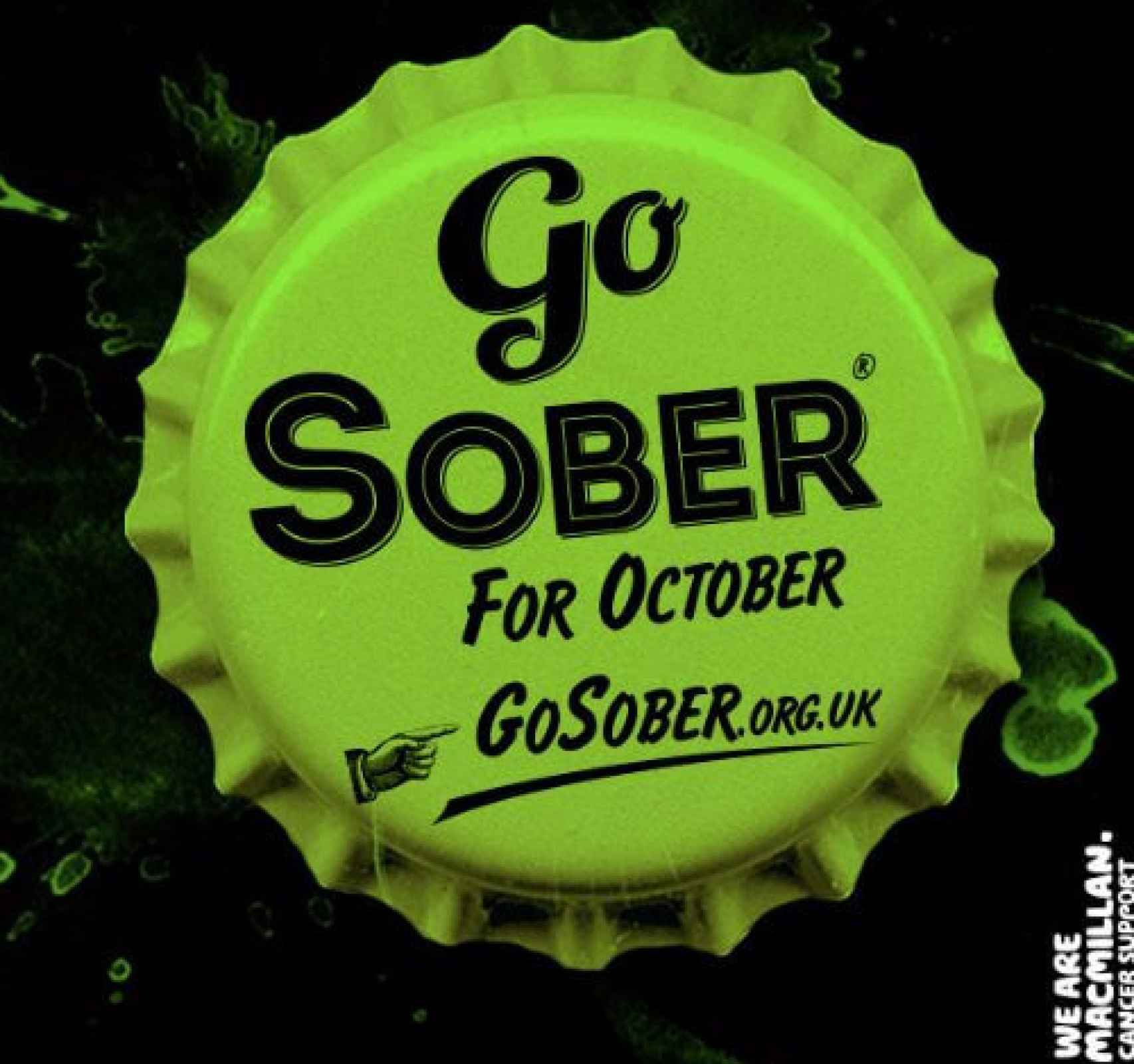 Imagen de la campaña 'Sober october'