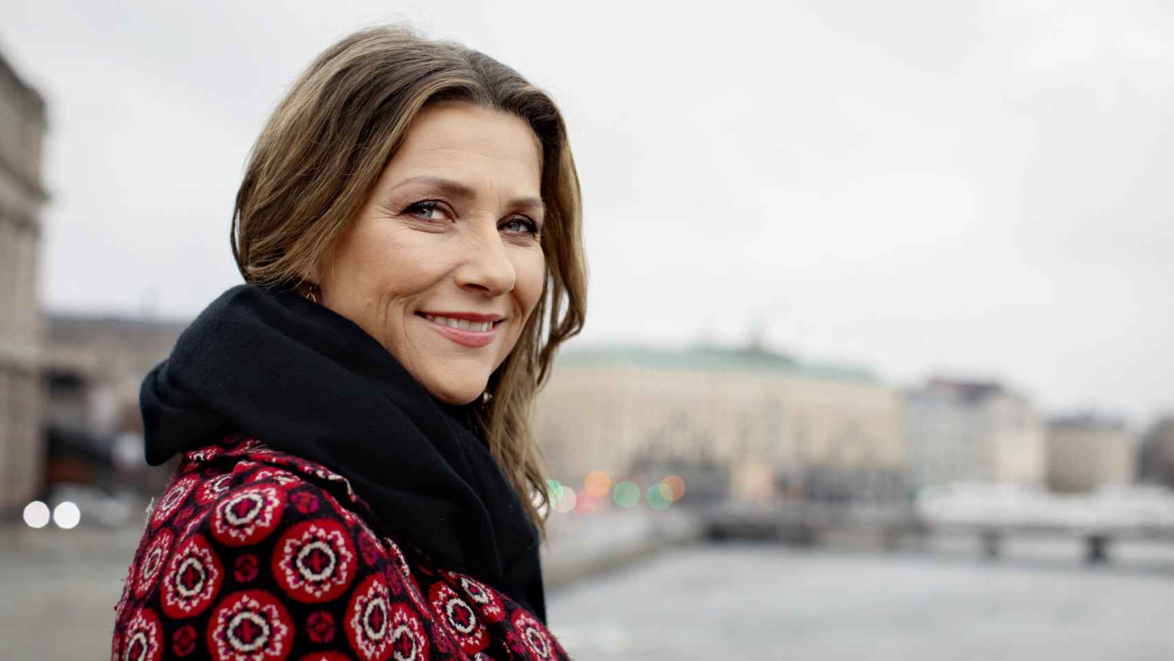 Marta Luisa de Noruega, en un posado en Estocolmo.