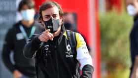 Fernando Alonso, en Imola con Renault