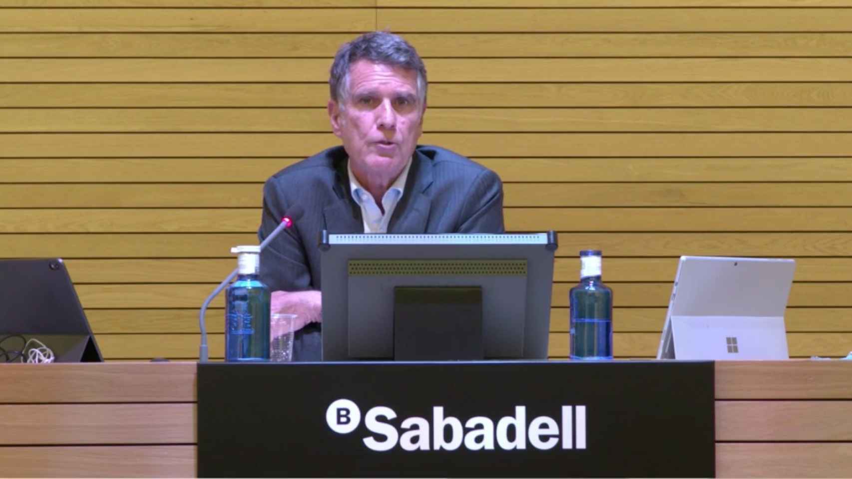 Jaime Guardiola, CEO de Banco Sabadell. EE