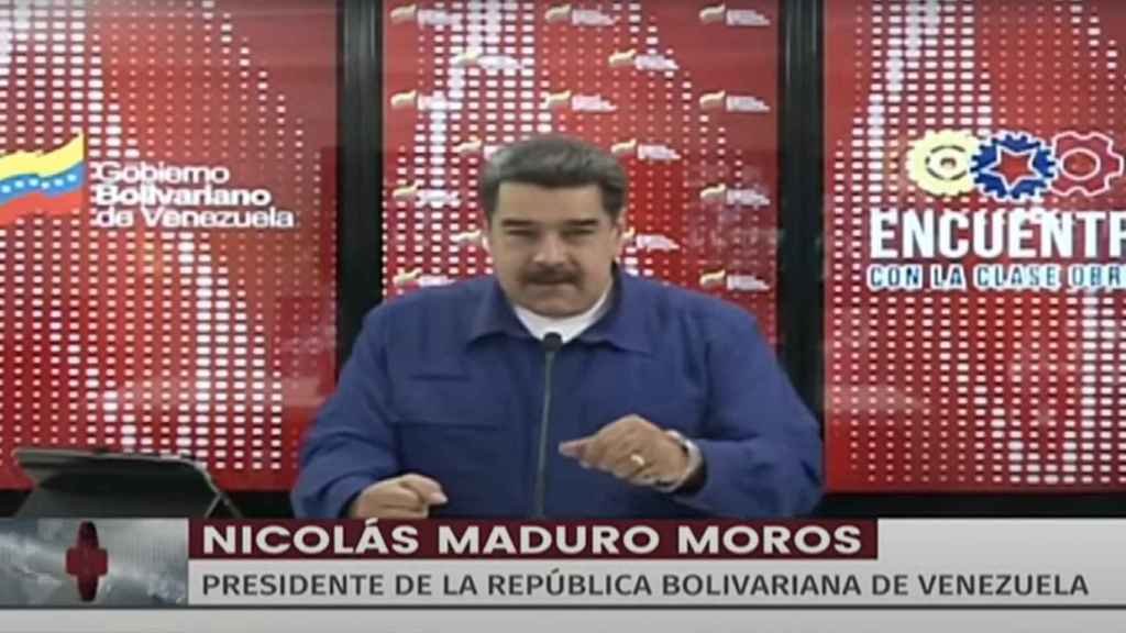 Nicolás Maduro en su último discurso a los venezolanos.
