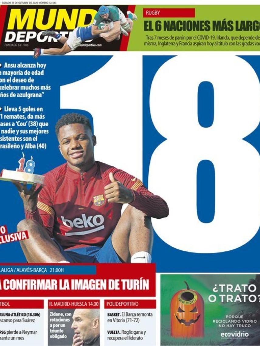 Portada Mundo Deportivo