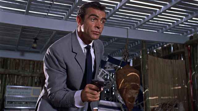 Sean Connery en la primera película de James Bond.
