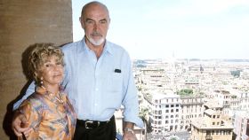Micheline Roquebrune y Sean Connery, en una imagen de archivo.