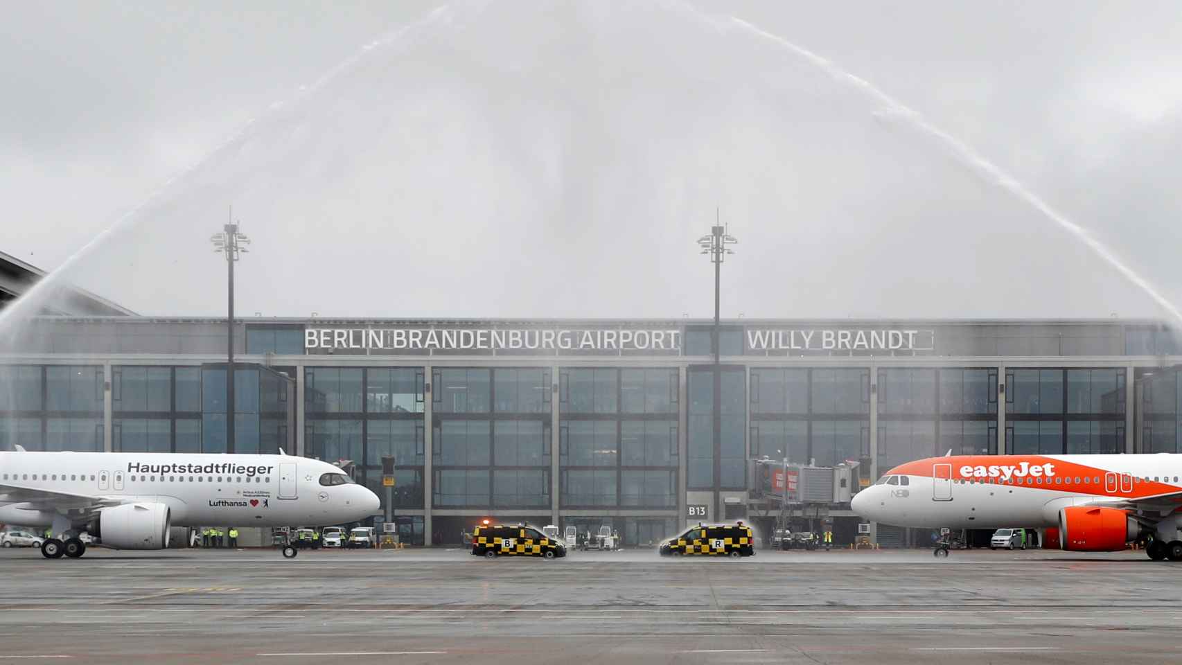 Inauguración aeropuerto de Berlín.