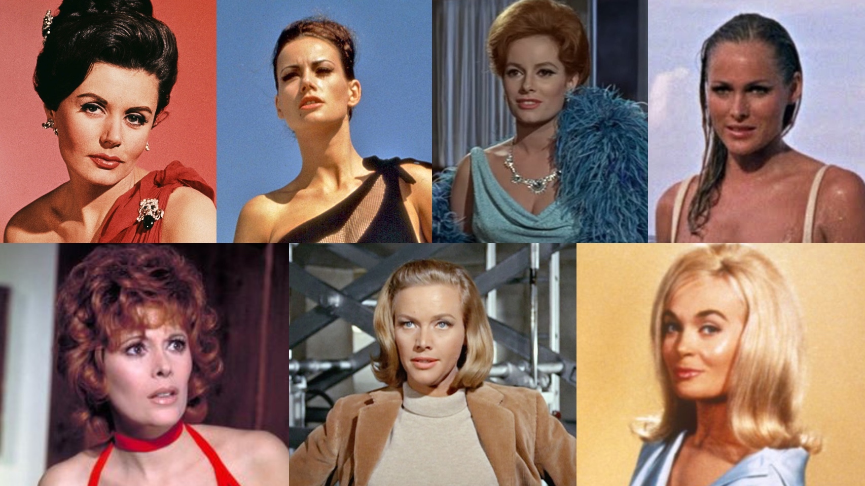 Todas las chicas Bond de Sean Connery.