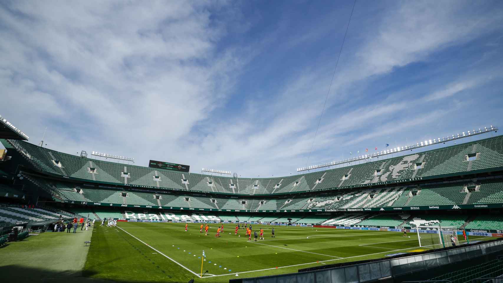 La panorámica del Estadio Benito Villamarín