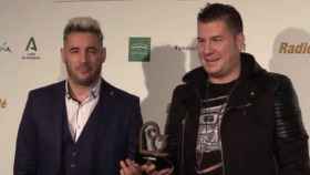 Andy y Lucas en los Premios Radiolé