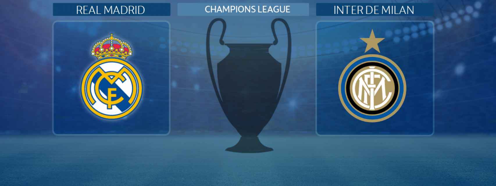 Real Madrid - Inter de Milan, partido de la Champions League