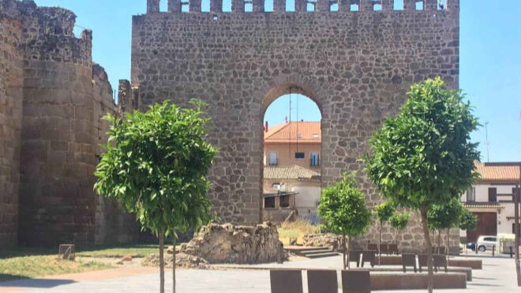 Imagen de archivo de la muralla de Talavera