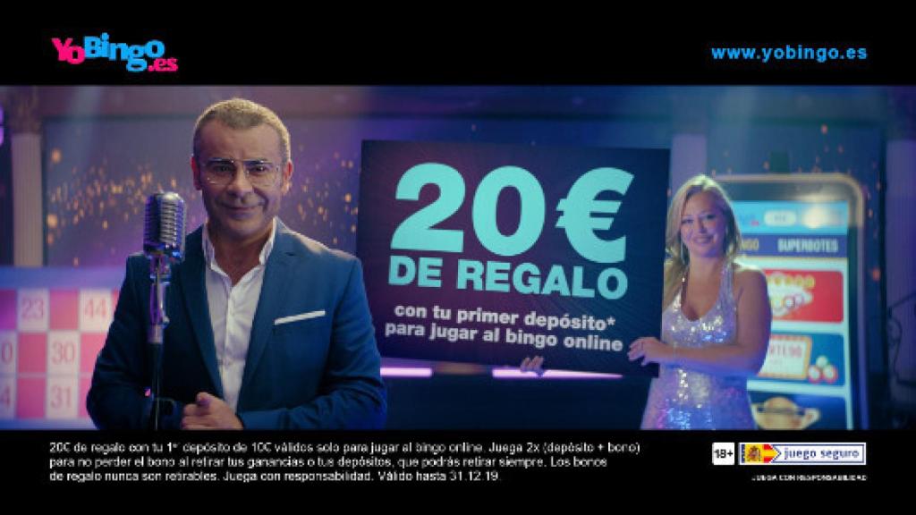 Belén Esteban y Jorge Javier Vázquez en el anuncio de 'Yo Bingo'.