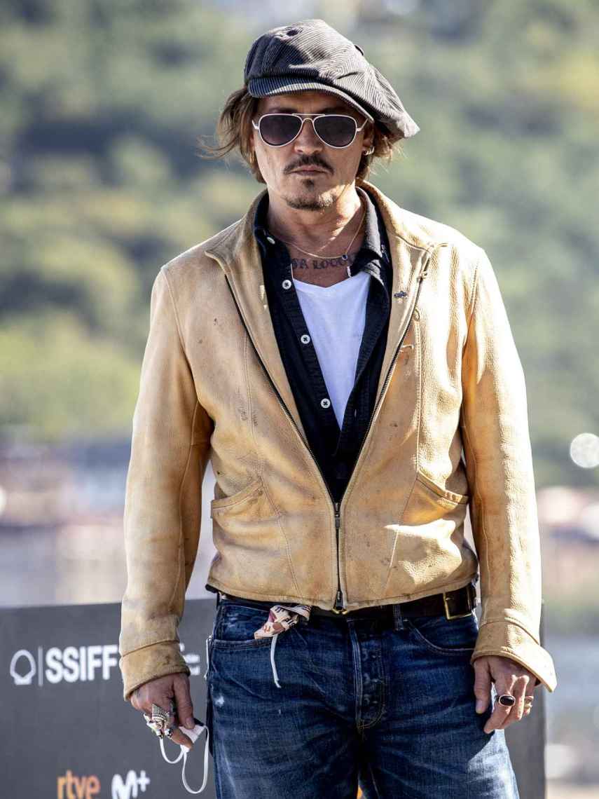 Johnny Depp, durante el Festival de Cine de San Sebastián, celebrado el pasado mes de septiembre.