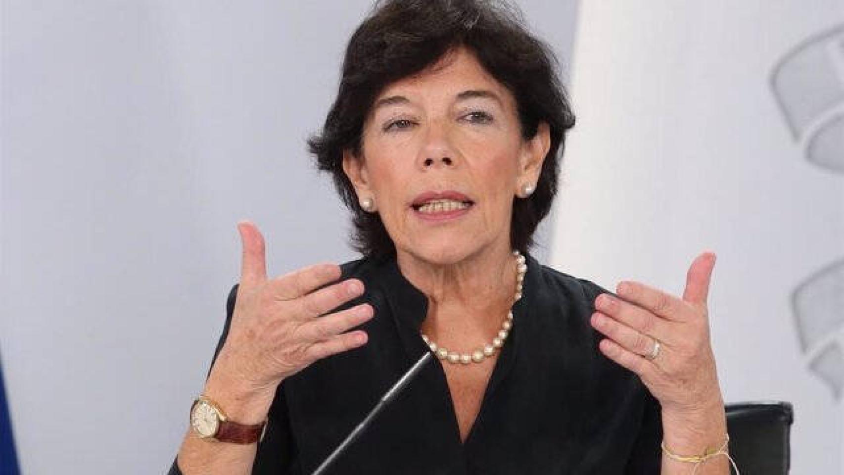María Isabel Celaá, exministra de Educación
