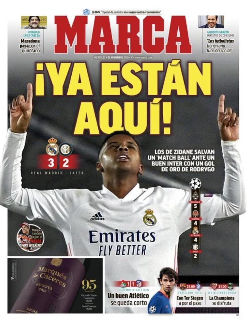 Portada MARCA