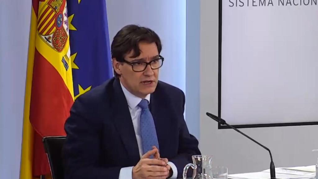 Salvador Illa, ministro de Sanidad.