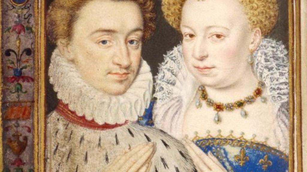 Enrique y Margarita de Valois.