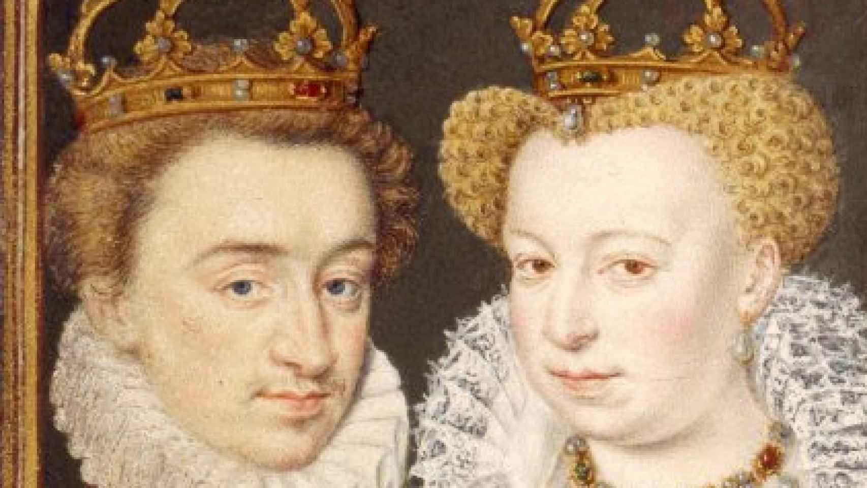Enrique y Margarita de Valois.