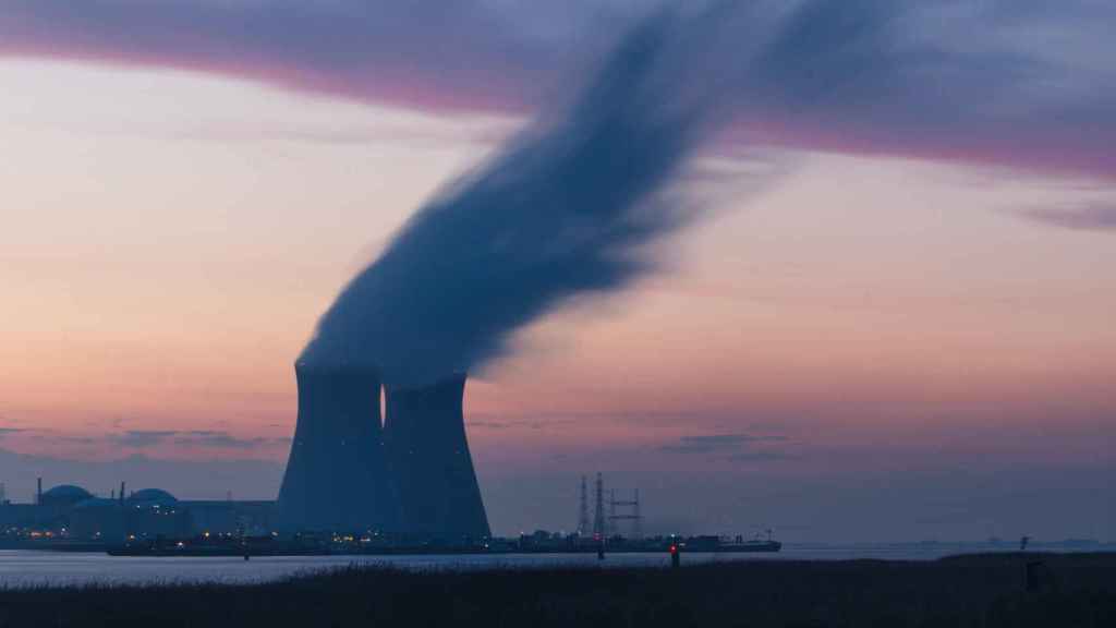 Torres de refrigeración de una central nuclear