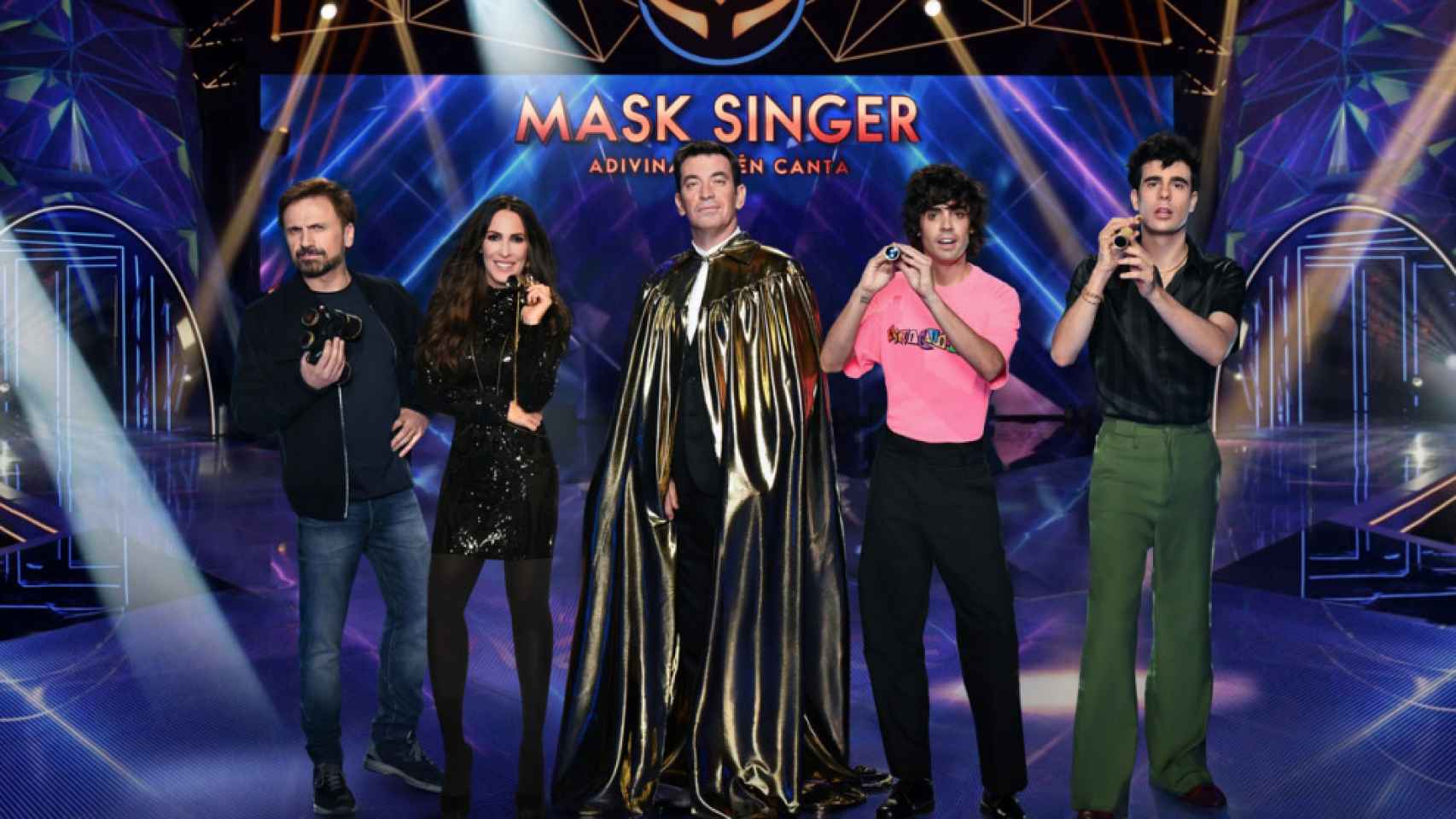 El equipo de 'Mask Singer' (Atresmedia)