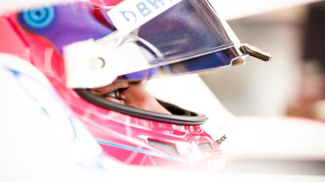 Stroll, pensativo en su Racing Point