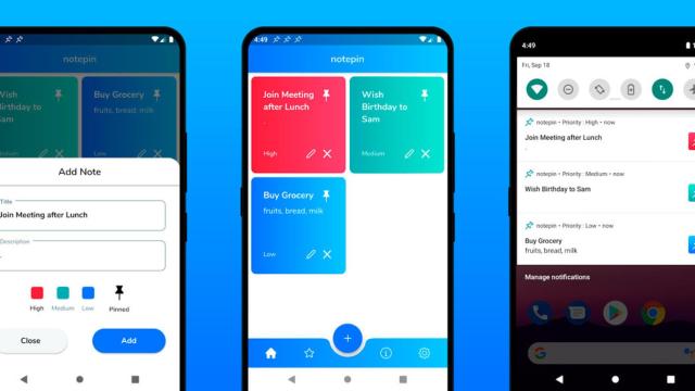 La app perfecta para tener recordatorios y tareas en el móvil: Notepin