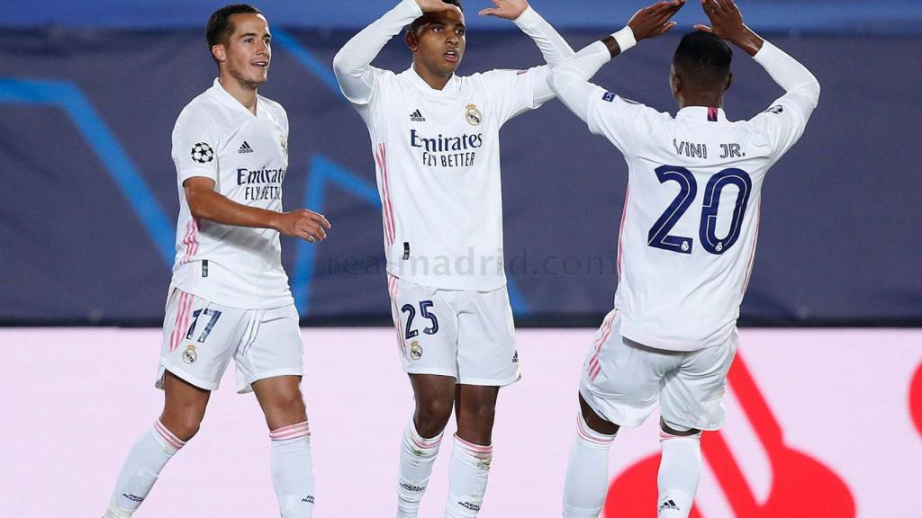 Rodrygo y Vinicius