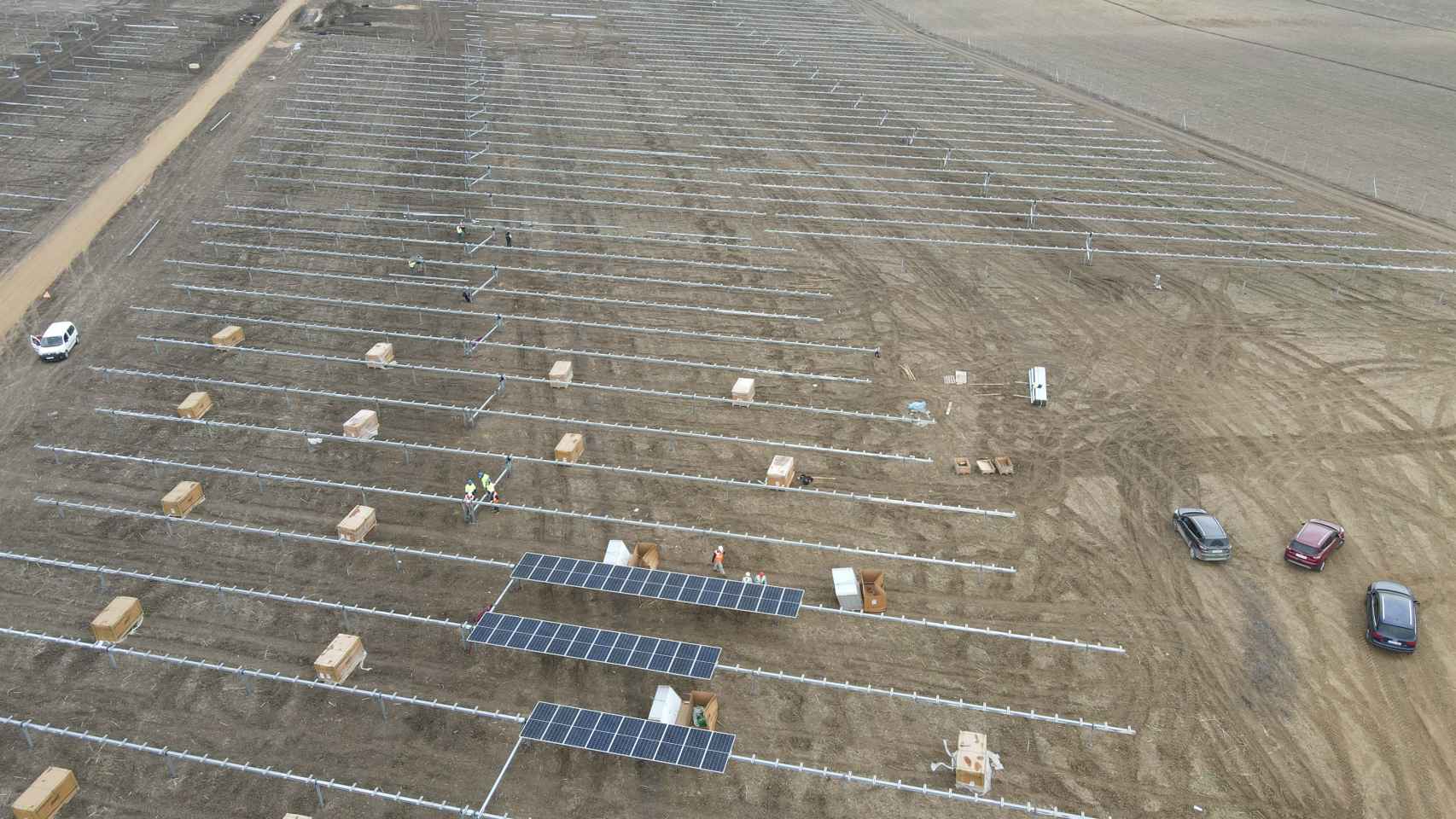 Endesa comienza la construcción de una planta fotovoltaica en Sanlúcar de 50 MW