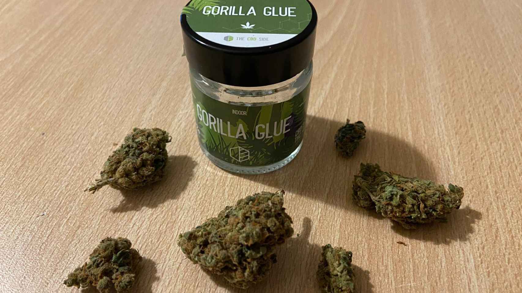 Marihuana de la variedad Gorilla Glue