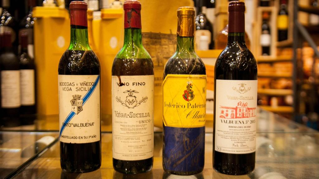 Algunos de los mejores vinos que vende Bravo.
