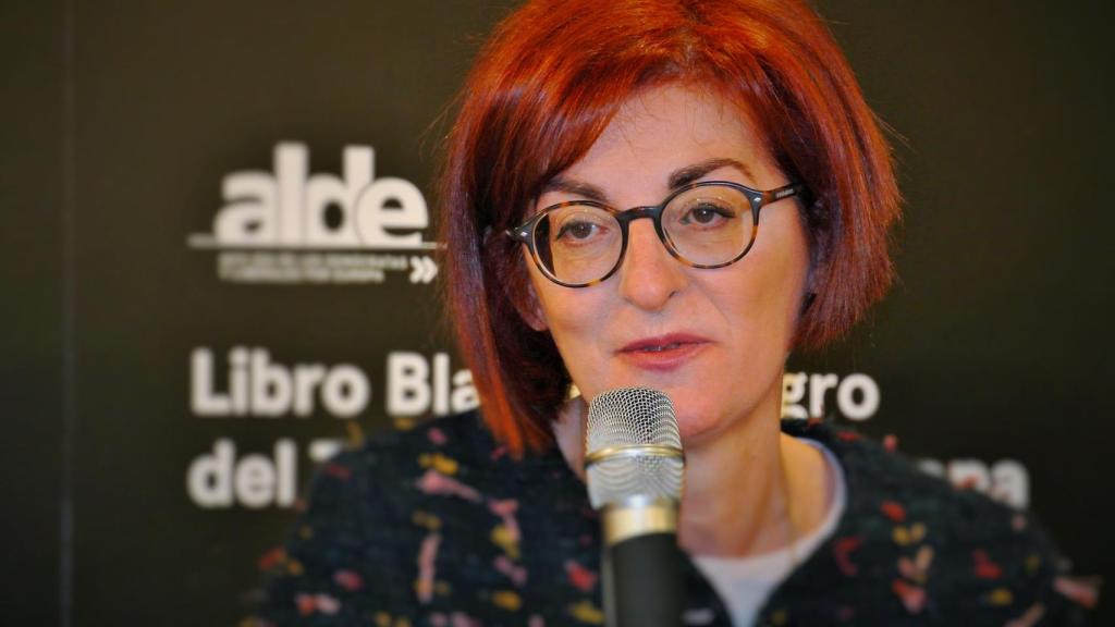 Maite Pagazaurtundua, eurodiputada de UPyD en las filas de Ciudadanos.