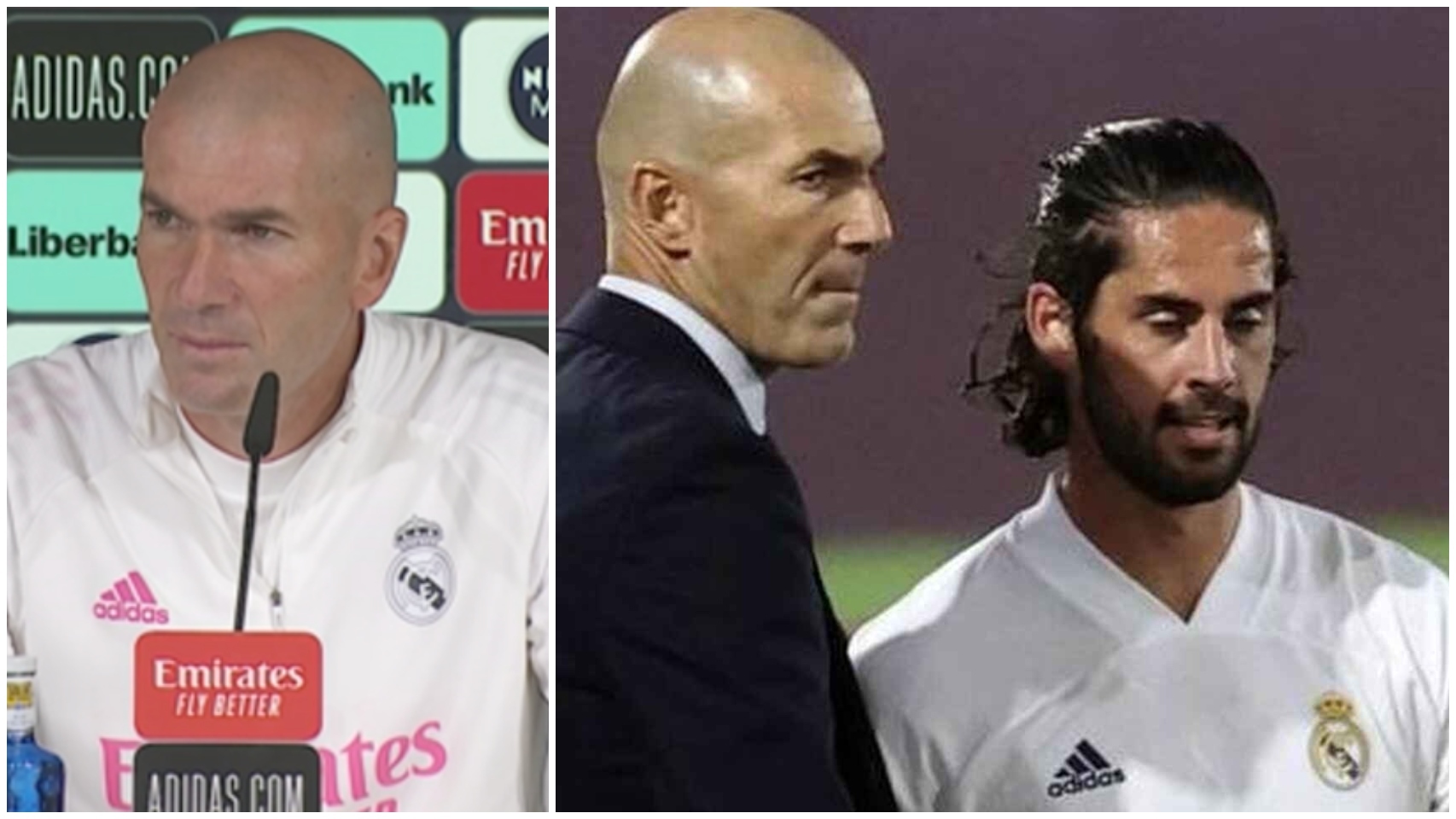 El toque de atención de Zidane a Isco