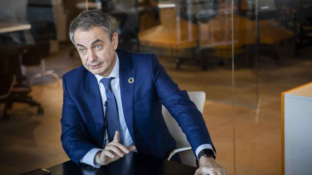 El expresidente José Luis Rodríguez Zapatero en una reciente entrevista en la sede de EL ESPAÑOL.