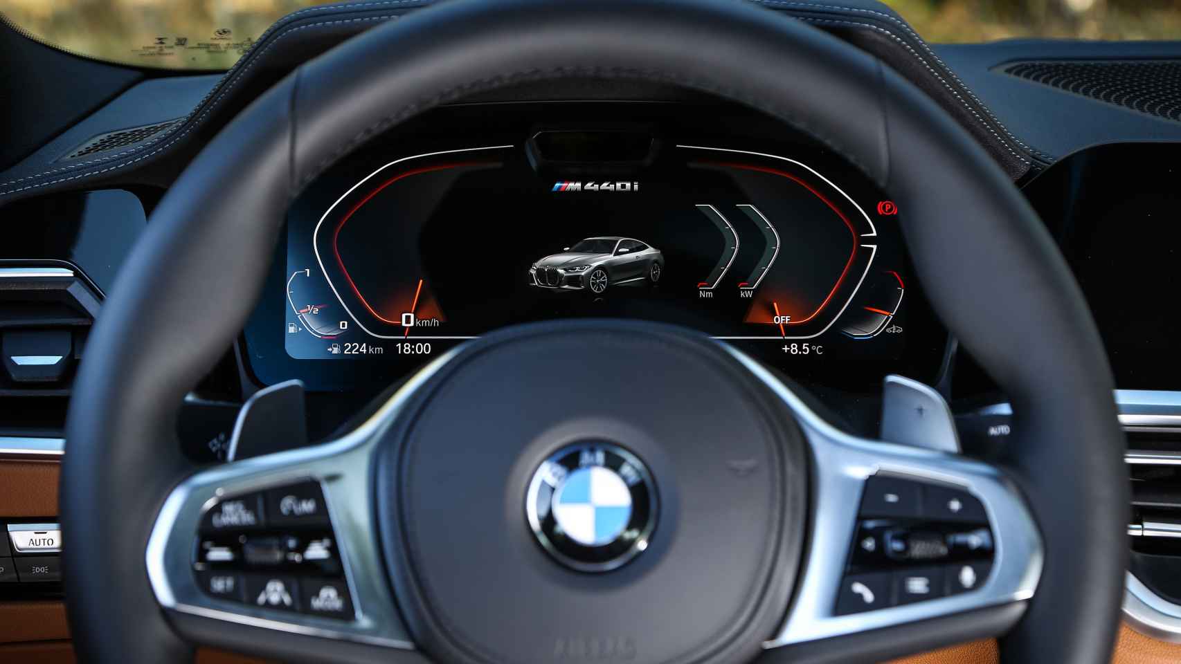 Cuadro de instrumentos del nuevo BMW Serie 4.