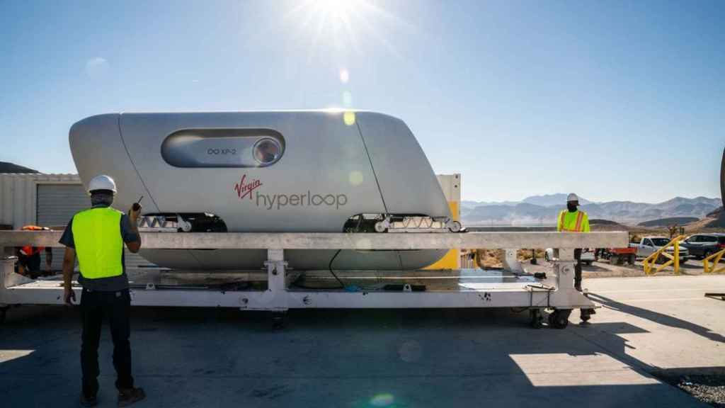 Hyperloop de Virgin.