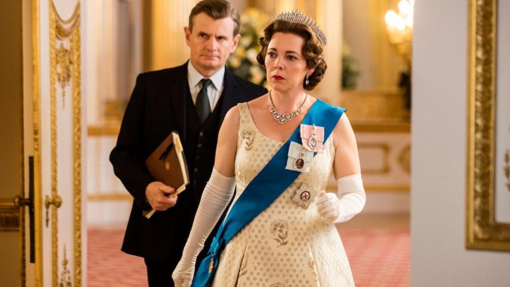 Olivia Colman en The Crown.