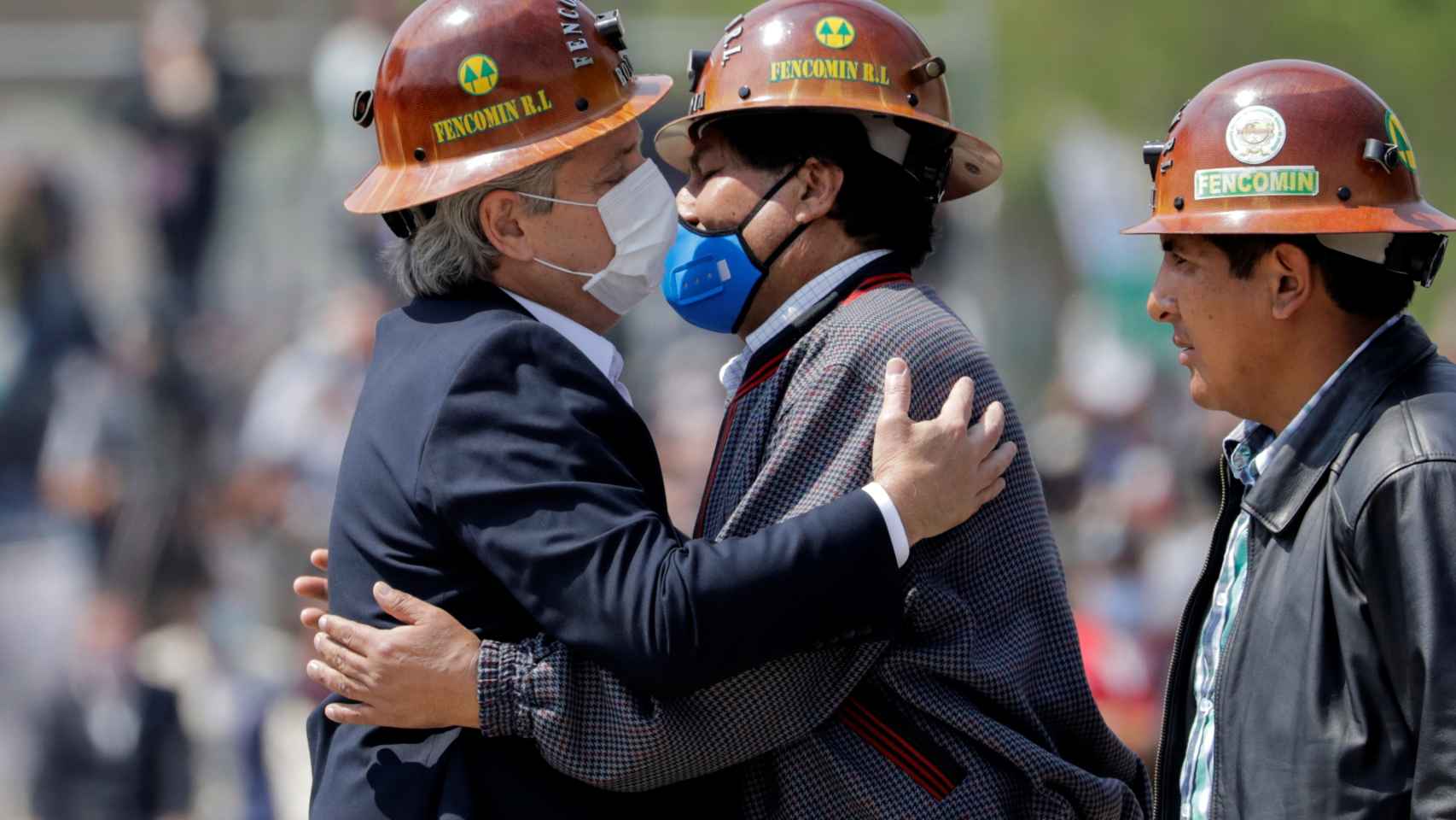 Evo Morales y Alberto Fernández.