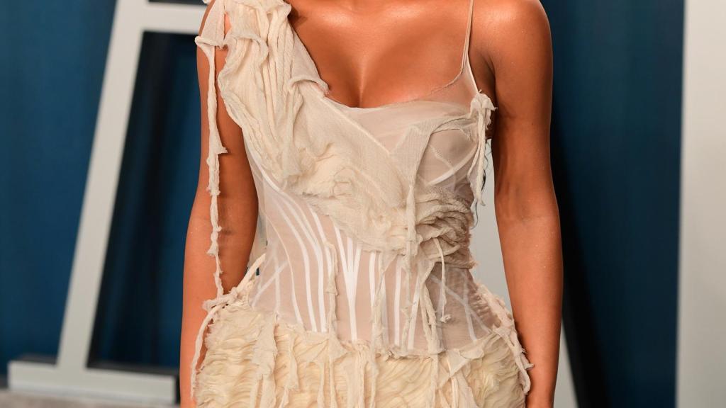 Kim Kardashian en la última gala de los Oscar.