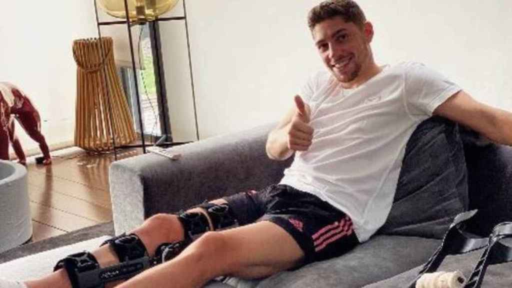 Fede Valverde se recupera de su lesión