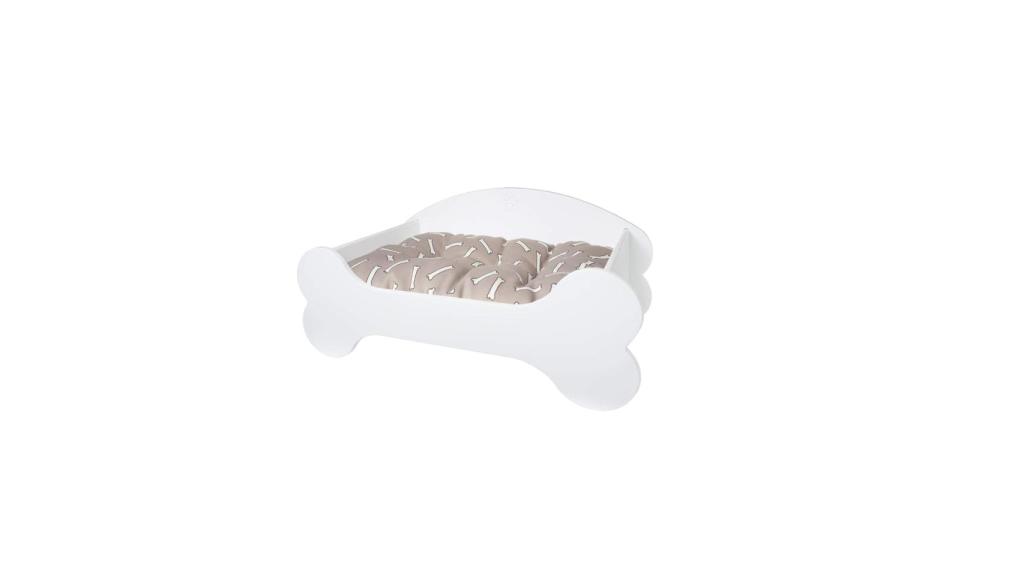 Cama para perros de madera