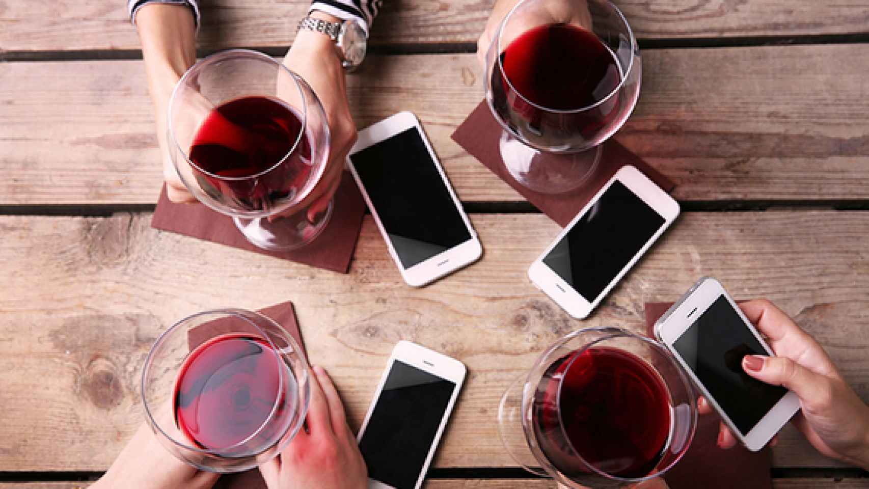 La tecnología ya forma parte de la magia del vino.