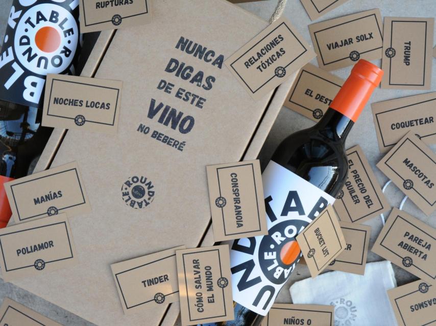 Un juego de vino inspirado en el 'Yo nunca'.