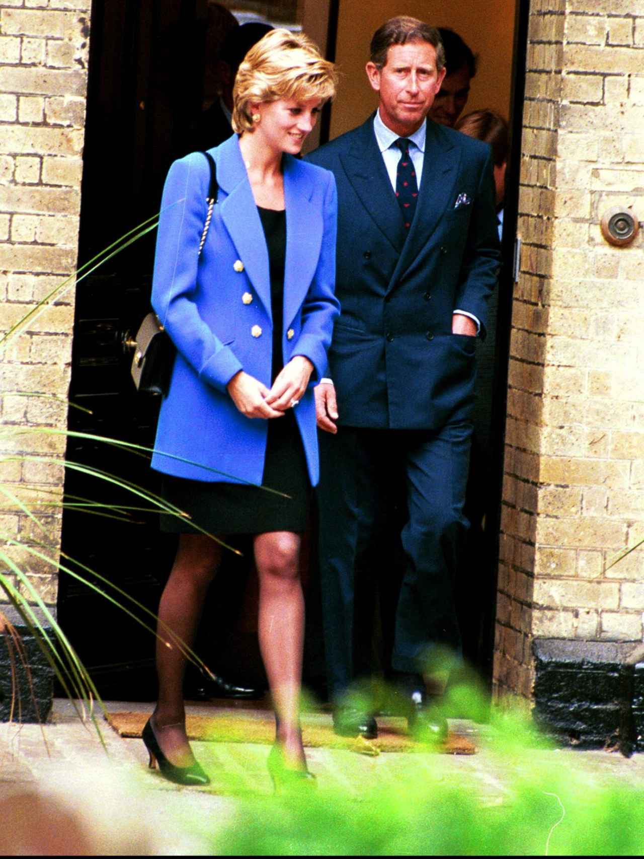 Los príncipes Carlos de Inglaterra y Diana de Gales en la década de los 90.