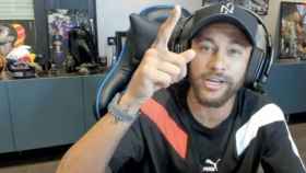 Neymar en una retransmisión de Twitch