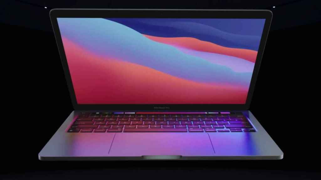 First MacBook Pro with Apple processor
